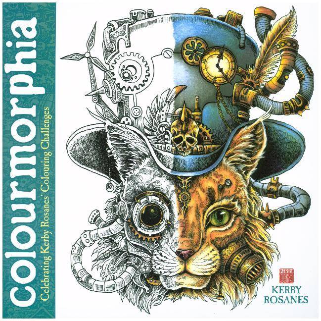 Colourmorphia Celebrating Kerby Rosanes' Colouring Challenges