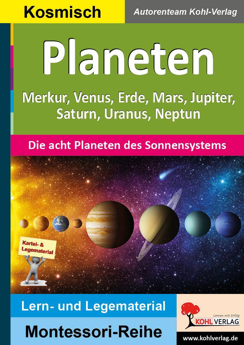 Planeten Die acht Planeten des Sonnensystems