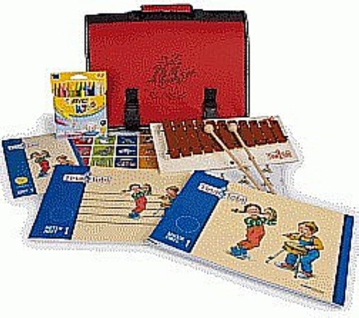 Tina & Tobi, Schülerlernmittel-Tasche für das 1. Halbjahr Aus dem Musikschul-Programm Musikalische Früherziehung. Ausstattung: Fibel 1, Eltern-Info