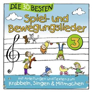 Die 30 besten Spiel- und Bewegungslieder. Vol.3, 1 Audio-CD Mit Glück, K. & Kita-Frösche