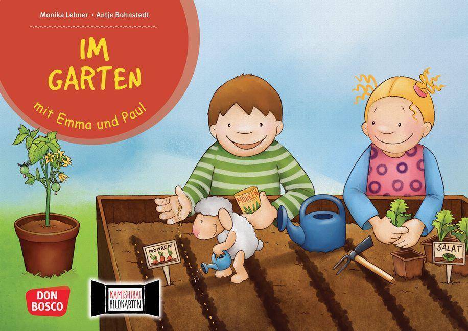 Im Garten mit Emma und Paul. Kamishibai Bildkartenset. Bildkarten für unser Erzähltheater. Gärtnern im Lauf der Jahreszeiten: Eine Sachgeschichte f