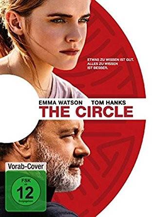 The Circle Regie: James Ponsoldt, Schauspieler: Emma Watson/Tom Hanks u a, USA 2017, FSK ab 12, DVD-Video, Dt/engl, UT: Dt/engl für Hörgeschädigte