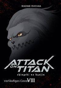 Attack on Titan Deluxe 8 Edle 3-in-1-Ausgabe des Mangas im Hardcover mit Farbseiten