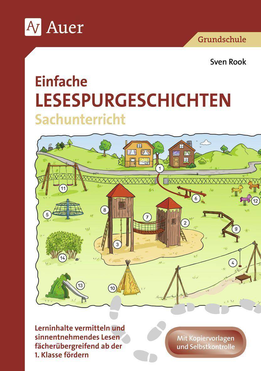 Einfache Lesespurgeschichten Sachunterricht Logisches Denken und sinnentnehmendes Lesen ab der 1. Klasse fördern