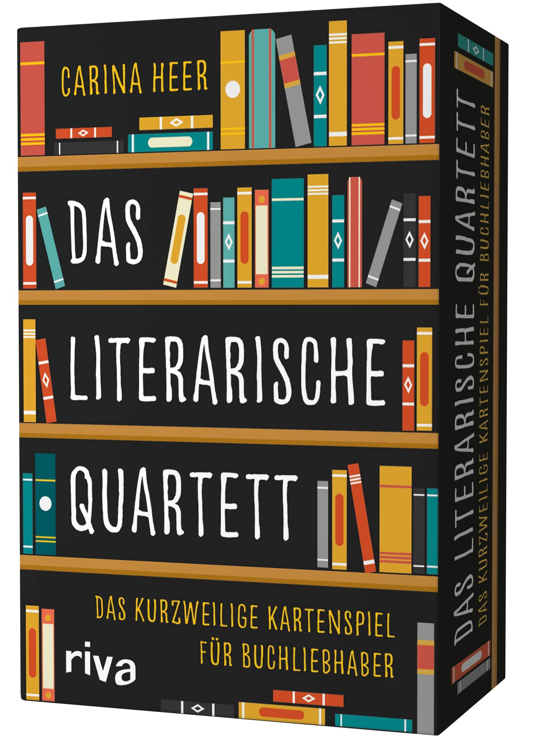 Das literarische Quartett Das kurzweilige Kartenspiel für Buchliebhaber