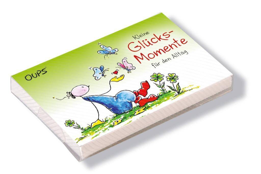 Oups Kärtchenbox Glücksmomente
