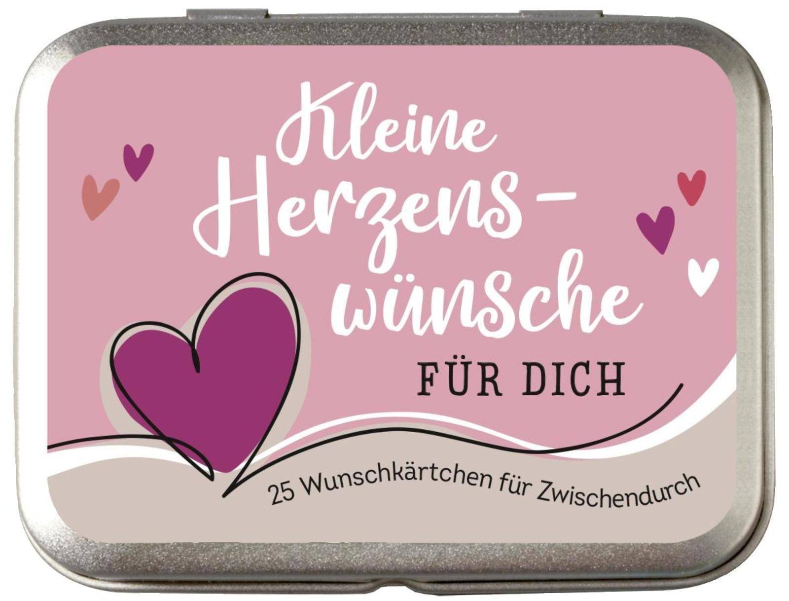 Kleine Herzenswünsche für dich 25 Wunschkärtchen für zwischendurch