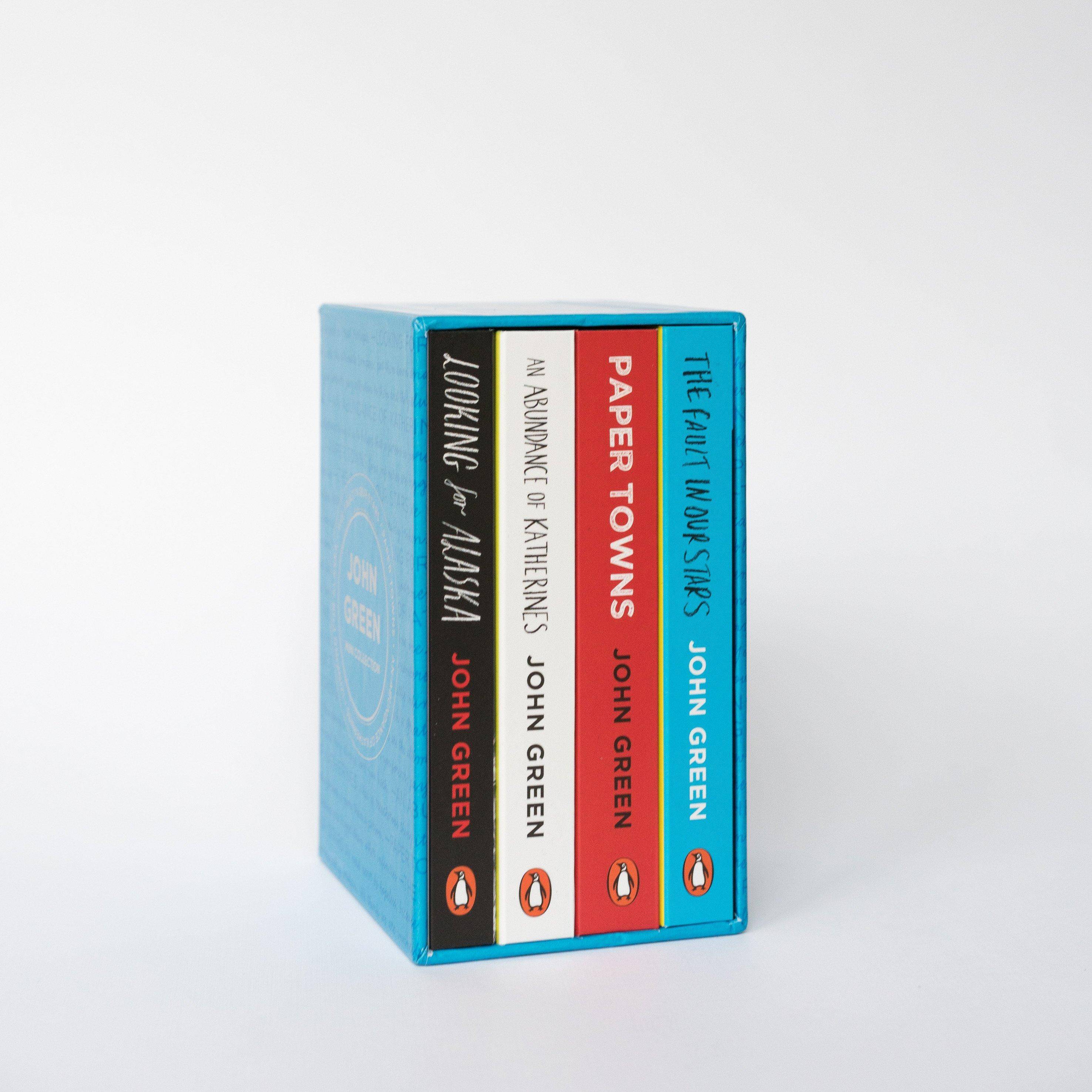 Penguin Minis: John Green Box Set Looking for Alaska. An Abundance of Katherines. Paper Towns. The Fault in Our Stars