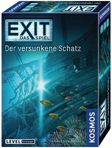 EXIT - Der versunkene Schatz Exit - Das Spiel für 1 - 4 Spieler