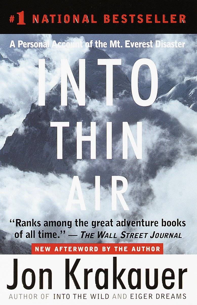 Into Thin Air A Personal Account of the Mount Everest Disaster