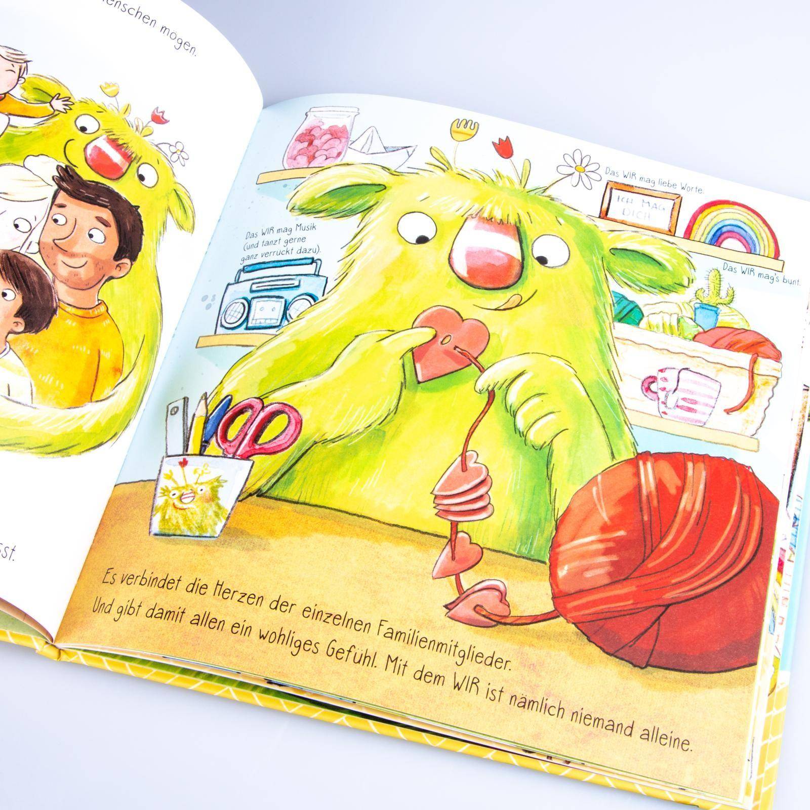 Das kleine WIR zu Hause Ein Bilderbuch über das WIR-Gefühl in der Familie für Kinder ab 4