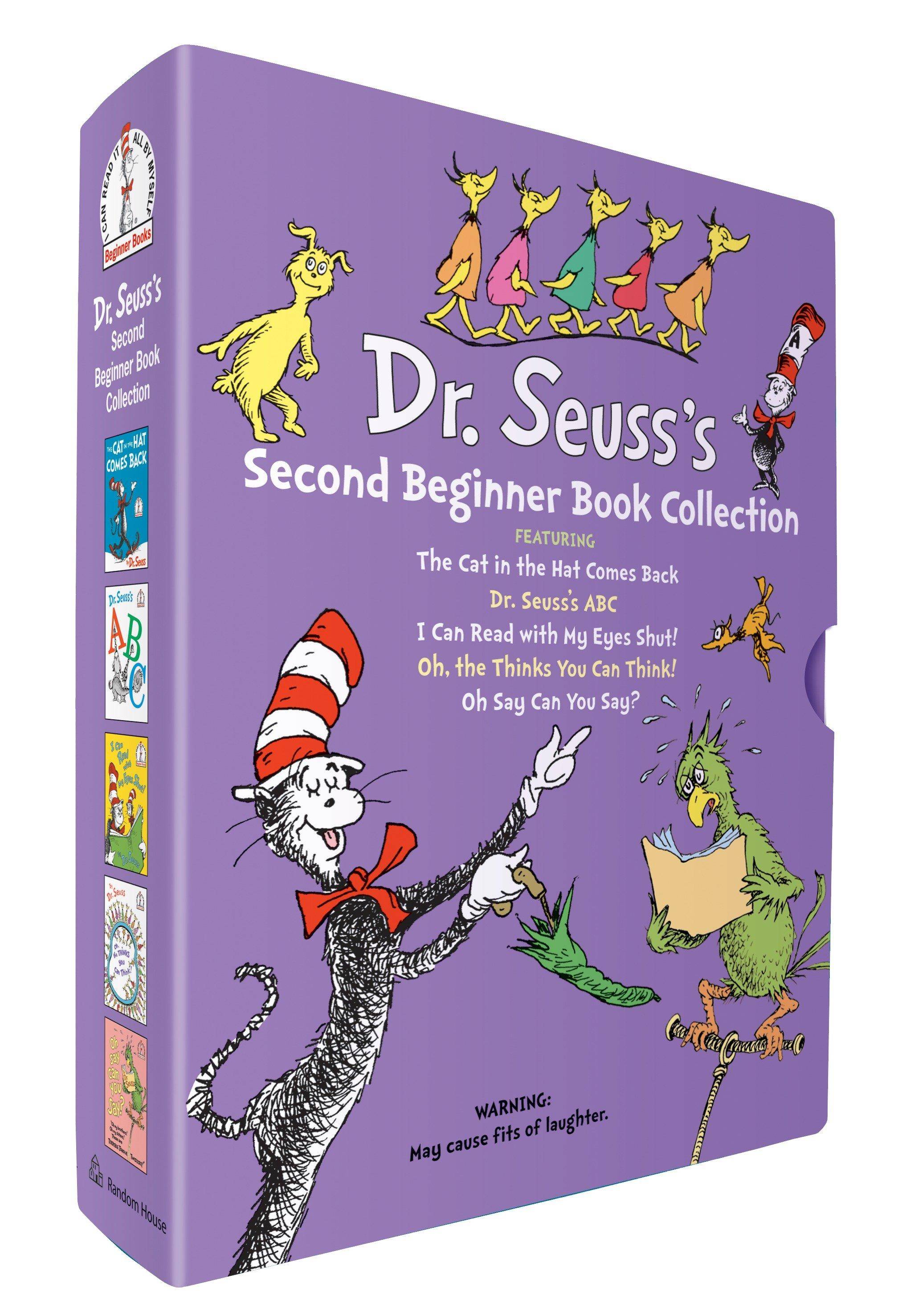 Dr. Seuss Beginner Book Collection 2 Oh, the Thinks You Can Think / The Cat in the Hat Comes Back / Oh Say Can You Say? / Dr. Seuss's ABC / I Can