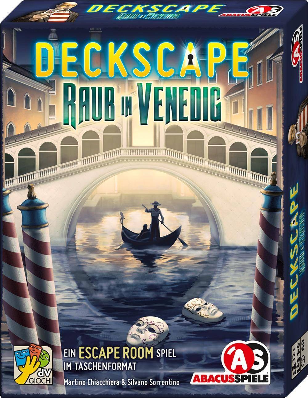 Deckscape - Raub in Venedig Ein Escape Room Spiel im Taschenformat
