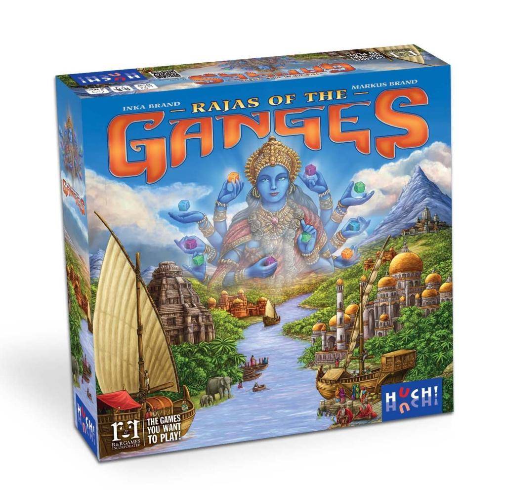 Rajas of the Ganges (Spiel) Spieleranzahl: 2-4, Spieldauer (Min.): 45-75, Strategiespiel
