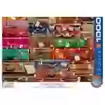 Eurographics 6000-5468 - Reisekoffer, Puzzle Reisekoffer, Anzahl Teile: 1000, Maße (B/H): 68 x 48 cm, Eurographics-Puzzle, Smart Cut Technology, Colo Eurographics 6000-5468 - Reisekoffer, Puzzle Reisekoffer, Anzahl Teile: 1000, Maße (B/H): 68 x 48 cm, Eurographics-Puzzle, Smart Cut Technology, Colo