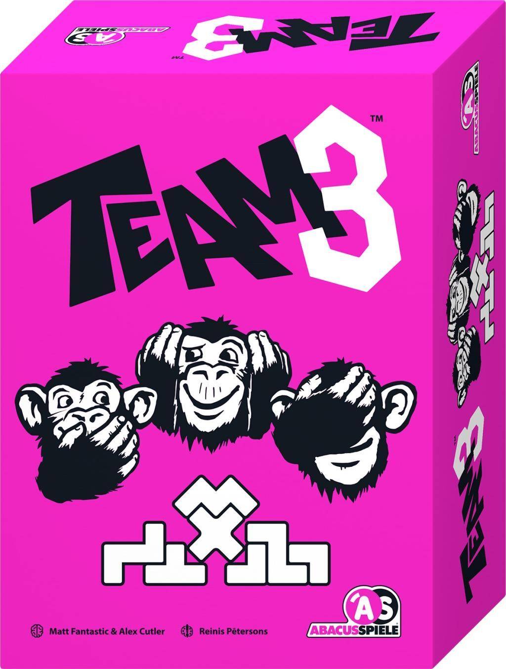 TEAM3 pink Spieleranzahl: 3-6, Spieldauer (Min.): 30, Gesellschaftsspiel