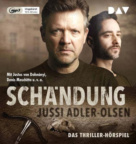 Schändung, 1 Audio-CD, Ungekürztes Hörspiel mit Justus von Dohnányi, Denis Moschitto, Erich Räuker u.v.a. (1 mp3-CD), Hörspiel. MP3 Format