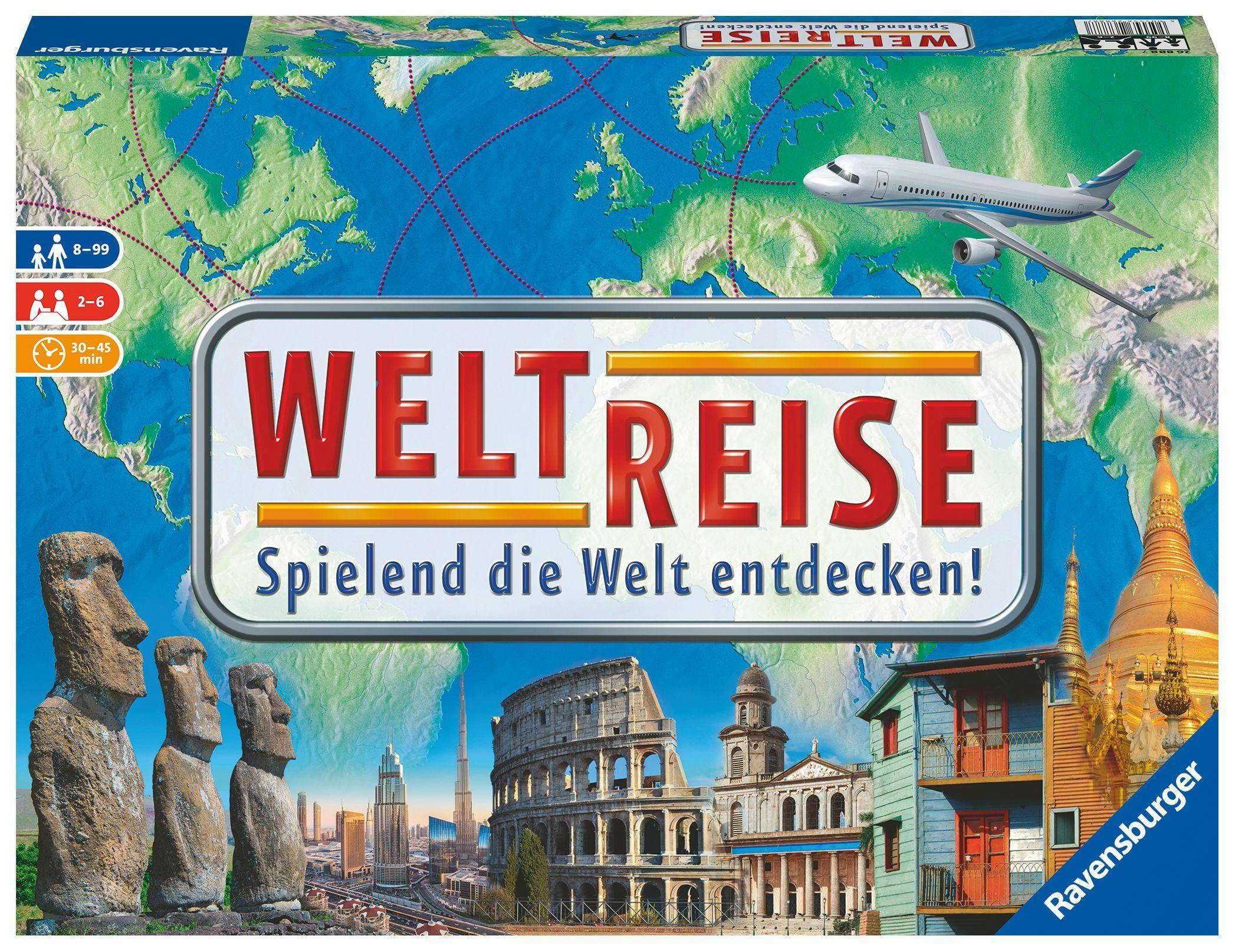 Weltreise (Spiel) Spielend die Welt entdecken!