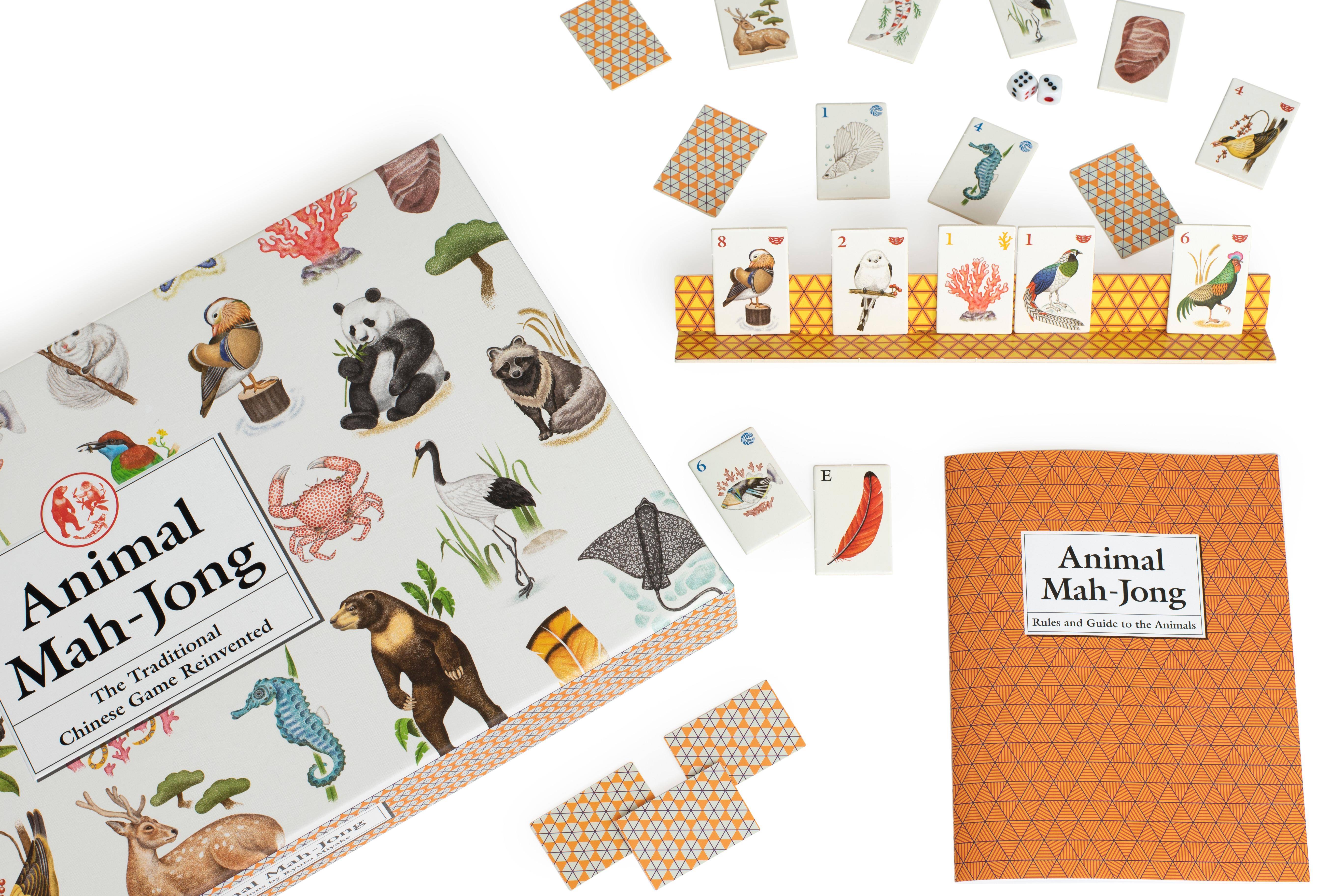 Animal Mah-Jong Familienspiel für 3-4 Spieler