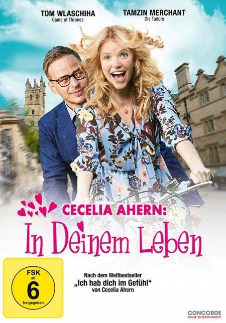 Cecelia Ahern - In deinem Leben Nach dem Roman 'Ich hab dich im Gefühl', Regie: Amin Gupta, Schauspieler: Tom Wlaschiha/Tamzin Merchant, D 2018