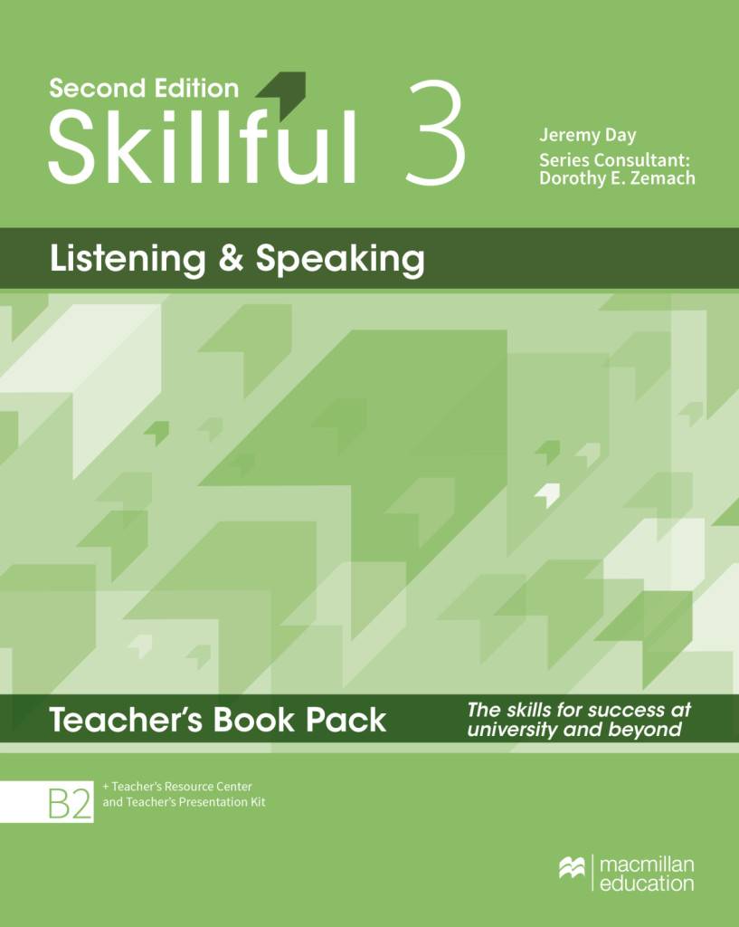 Level 3 - Listening and Speaking / Teacher's Book with Presentation Kit, Teacher's Resource Centre The skills for success at university and beyond.