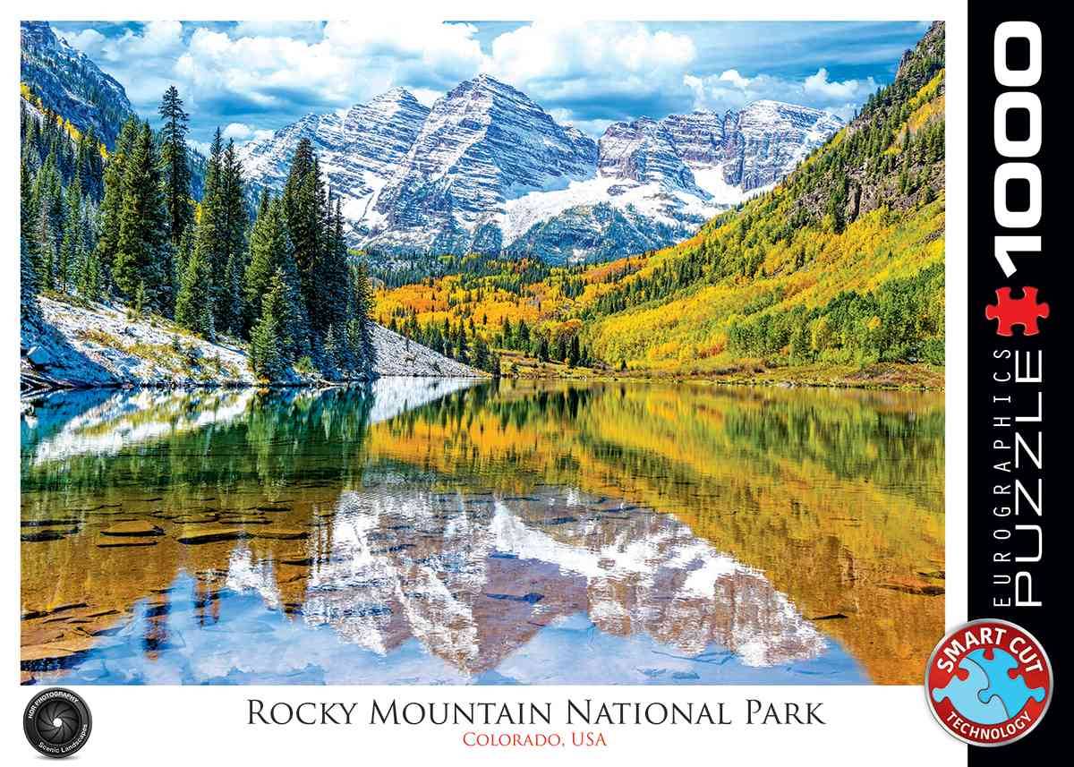 Eurographics 6000-5472 - Rocky Mountain National Park, Puzzle Anzahl Teile: 1000, Maße (B/H): 68 x 48 cm, Eurographics-Puzzle, Smart Cut Technology