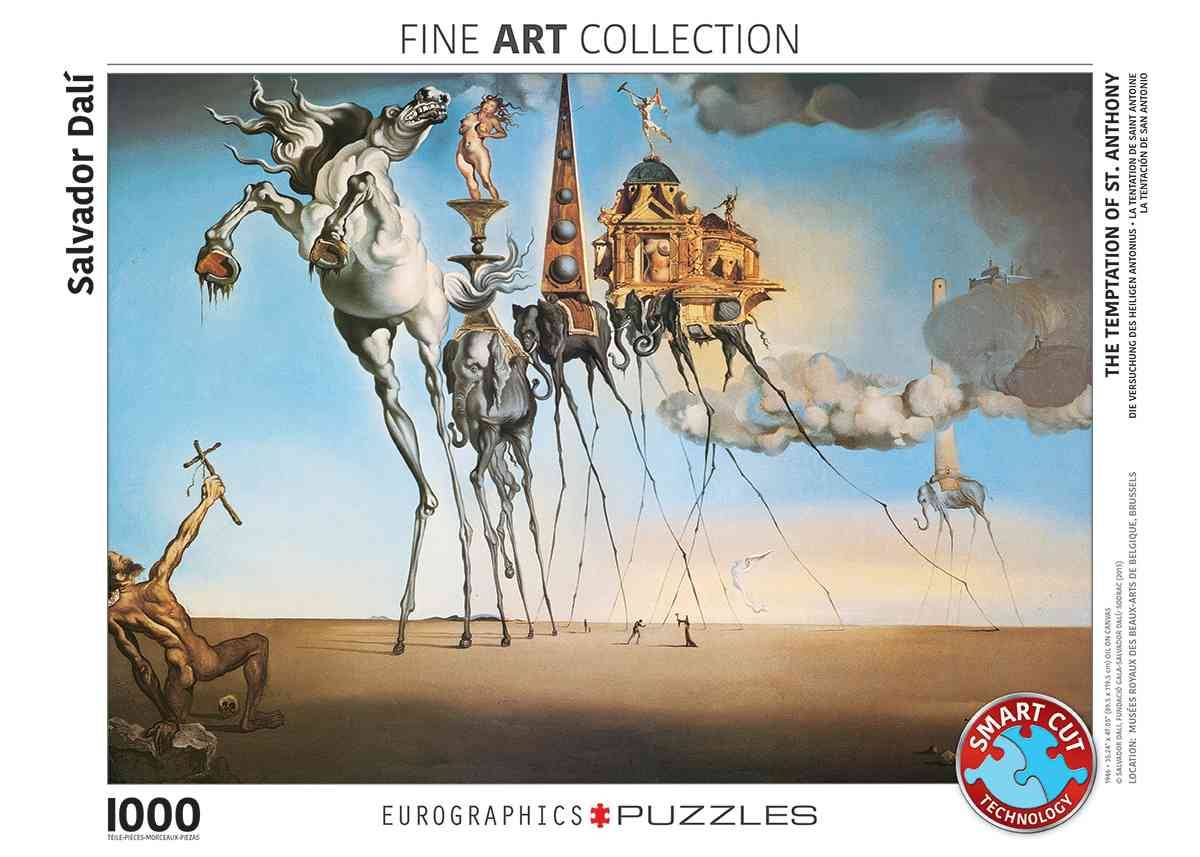 Eurographics 6000-0847 - Die Versuchung des heiligen Antonious von Salvador Dalí, Puzzle Die Versuchung des heiligen Antonious, Anzahl Teile: 1000, M