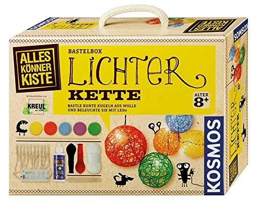 KOSMOS 604288 - Lichterkette Bastelset Alles-Könner-Kiste
