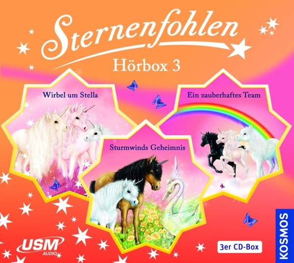 Die große Sternenfohlen Hörbox Folgen 7-9 (3 Audio CDs), 3 Audio-CD CD Standard Audio Format, Hörspiel