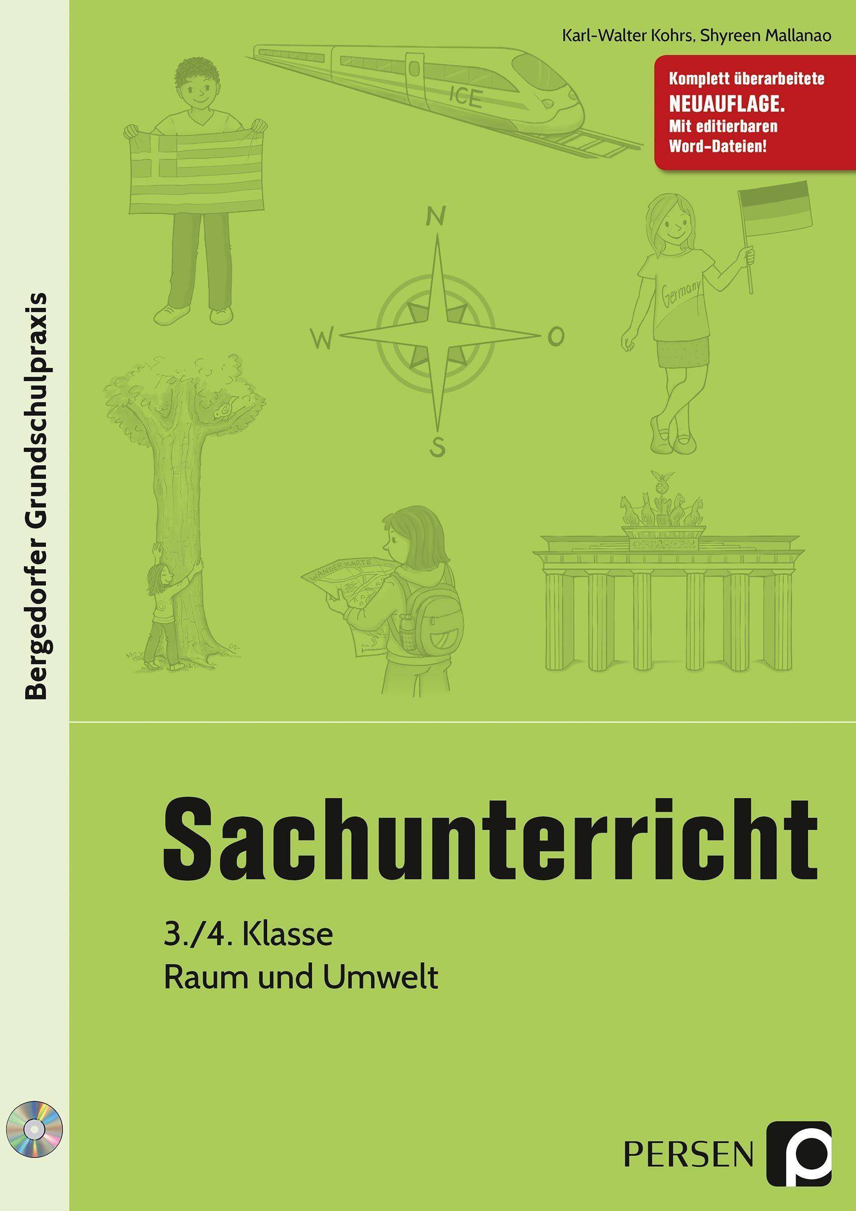 Sachunterricht - 3./4. Klasse, Raum und Umwelt Mit CD-ROM, Bergedorfer Grundschulpraxis