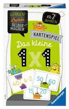 Ravensburger 80350 - Das kleine 1x1, Kartenspiel, Lernen Lachen Selbermachen, Lernspiel Spieleranzahl: 1-4, Spieldauer (Min.): beliebig, Lernspiel