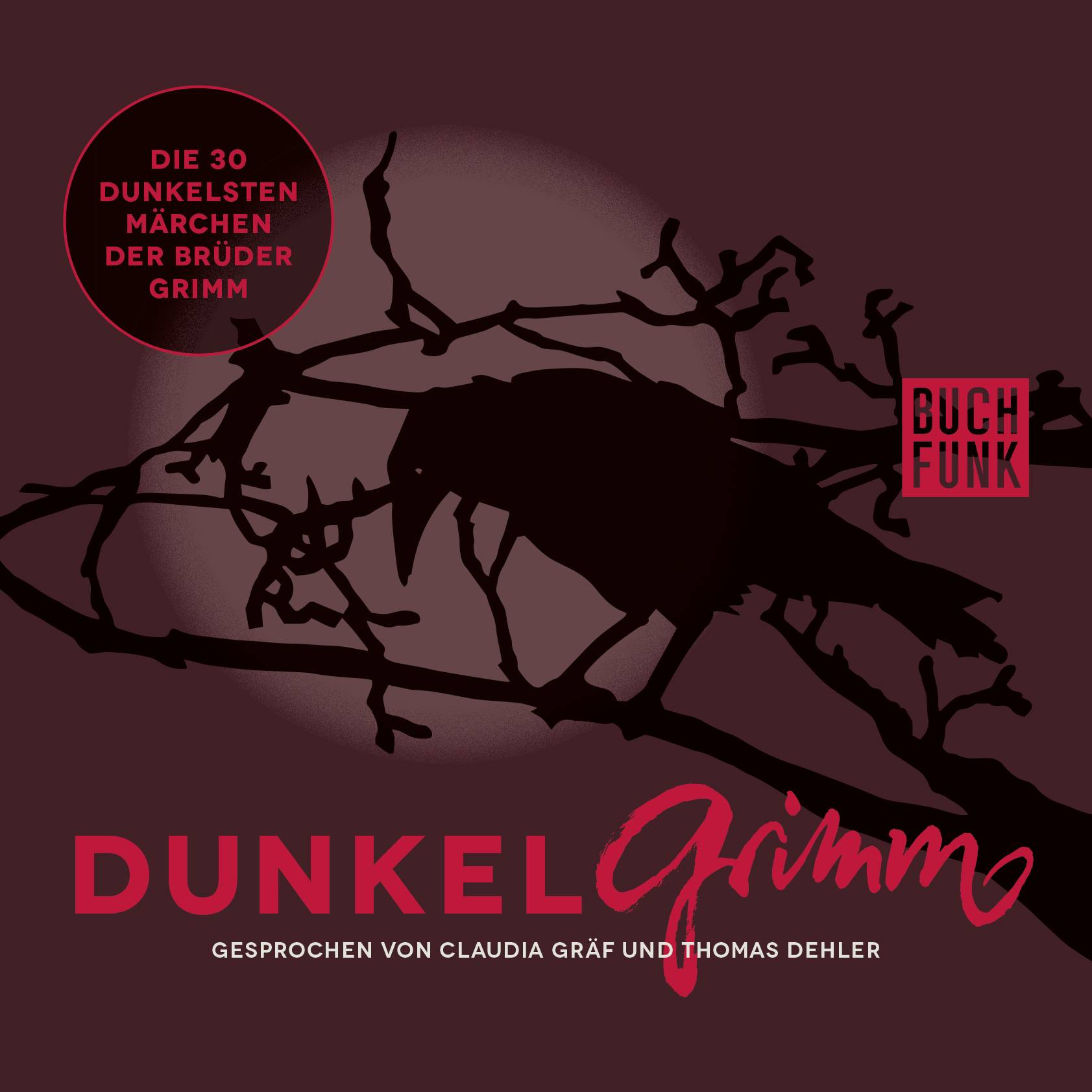 Dunkelgrimm, MP3-CD Die 30 dunkelsten Märchen der Brüder Grimm, Lesung. MP3 Format