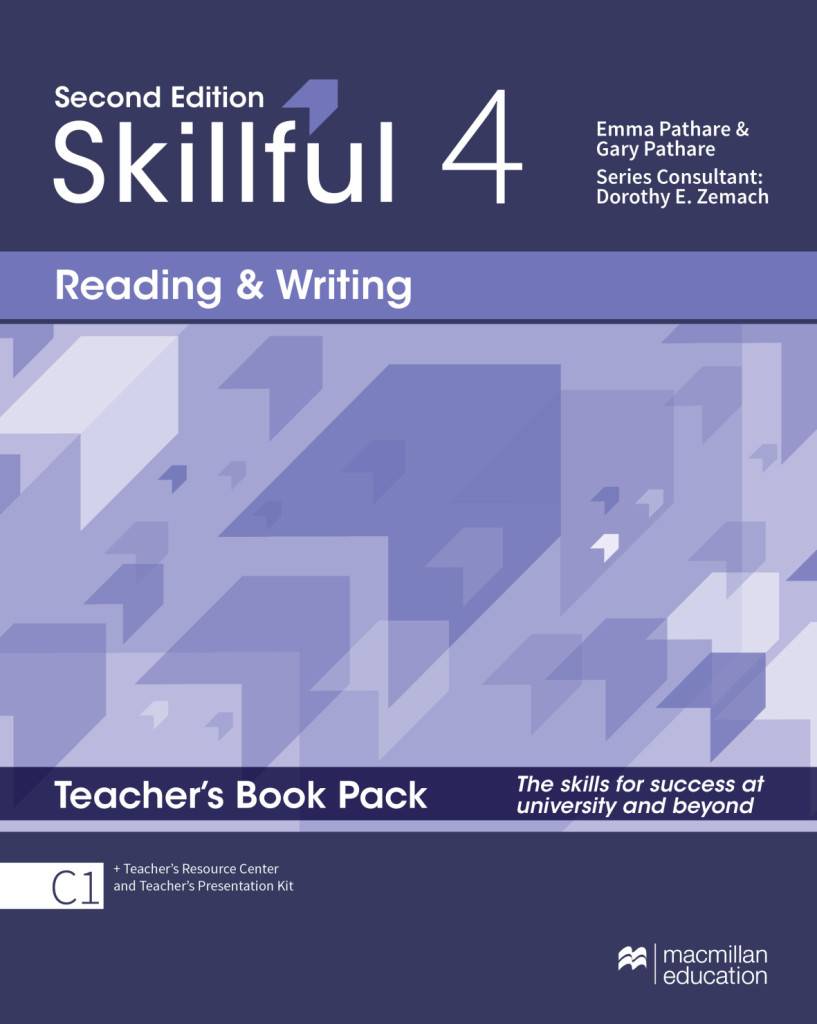 Level 4 - Reading and Writing / Teacher's Book with Presentation Kit, Teacher's Resource Centre and Online Workbook The skills for success at univer