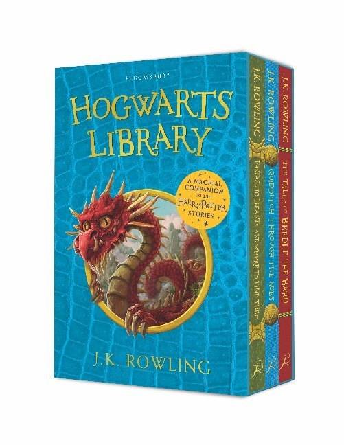 The Hogwarts Library Box Set, mit  Buch, mit  Buch, mit  Buch, 3 Teile A Magical Companion to the Harry Potter Stories