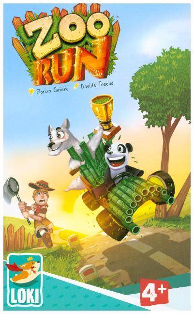 Zoo Run (Kinderspiel) Spieleranzahl: 1-5, Spieldauer (Min.): 10, Kinderspiel