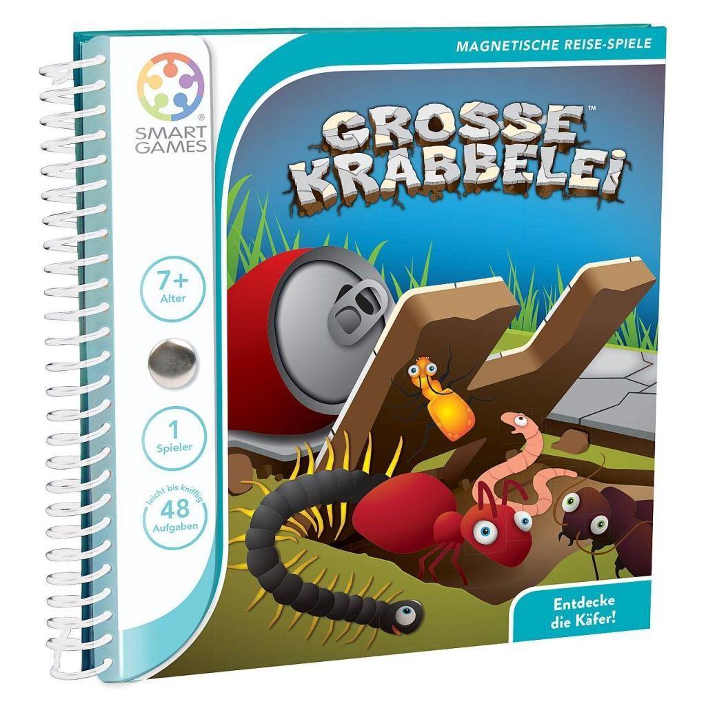 Grosse Krabbelei (Kinderspiel) Entdecke die Käfer! Leicht bis knifflig. 48 Aufgaben