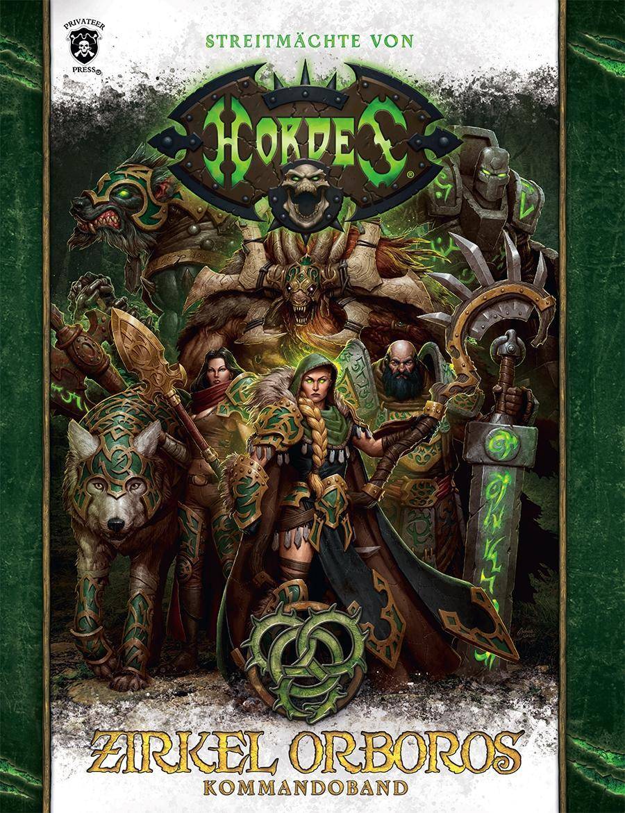 Streitmächte von Hordes: Zirkel Orboros Kommandoband Streitmächte von Hordes Mk3
