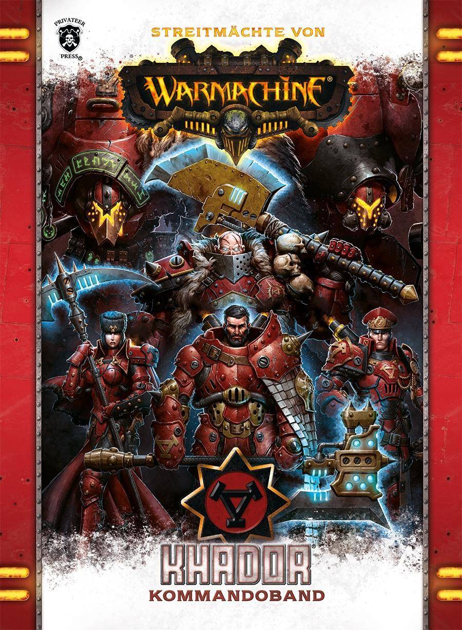 Streitmächte von Warmachine: Khador Kommandoband Warmachine