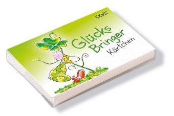 Oups Kärtchenbox - Glücksbringer Kärtchen Glücksbringer Kärtchen
