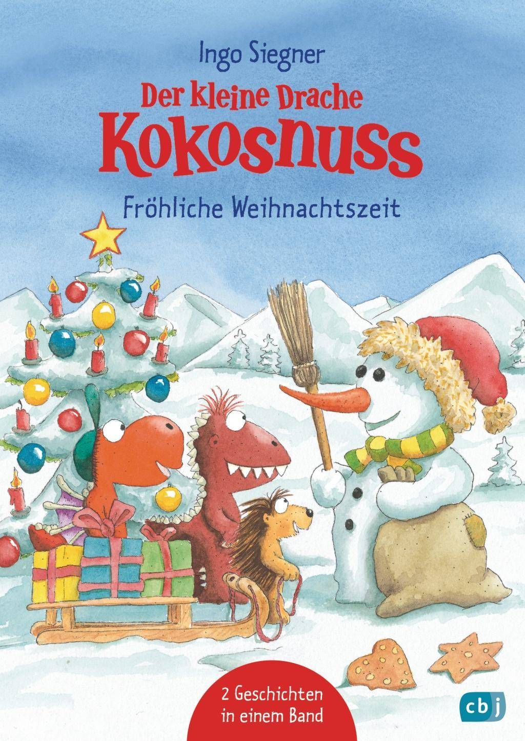 Der kleine Drache Kokosnuss - Fröhliche Weihnachtszeit Doppelband: Weihnachten auf der Dracheninsel / Weihnachtsfest in der Drachenhöhle