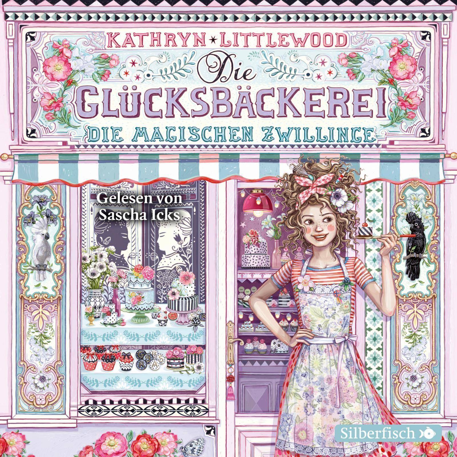 Die Glücksbäckerei - Die magischen Zwillinge, 4 Audio-CD 4 CDs, Lesung. CD Standard Audio Format. Gekürzte Ausgabe