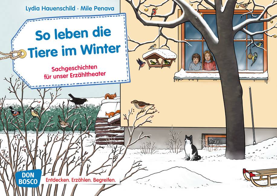 So leben die Tiere im Winter. Kamishibai Bildkartenset Entdecken - Erzählen - Begreifen: Sachgeschichten