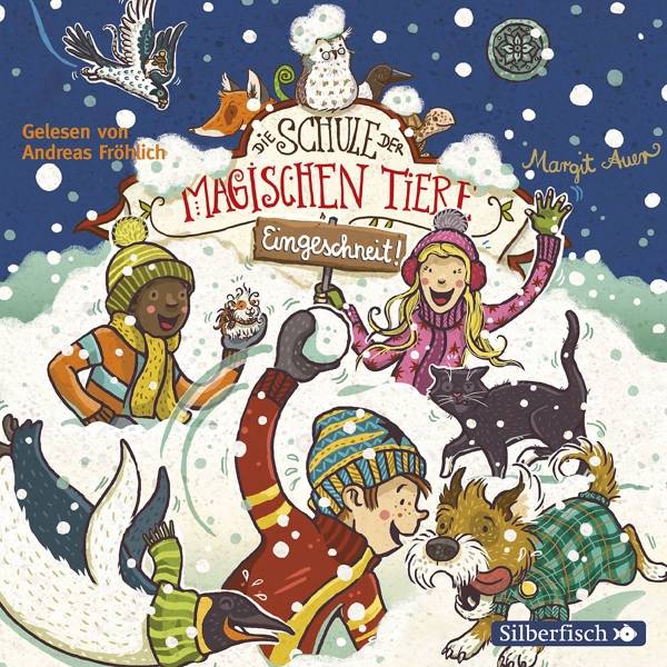 Die Schule der magischen Tiere - Eingeschneit! Ein Winterabenteuer, 2 Audio-CDs 2 CDs, Lesung. CD Standard Audio Format. Gekürzte Ausgabe
