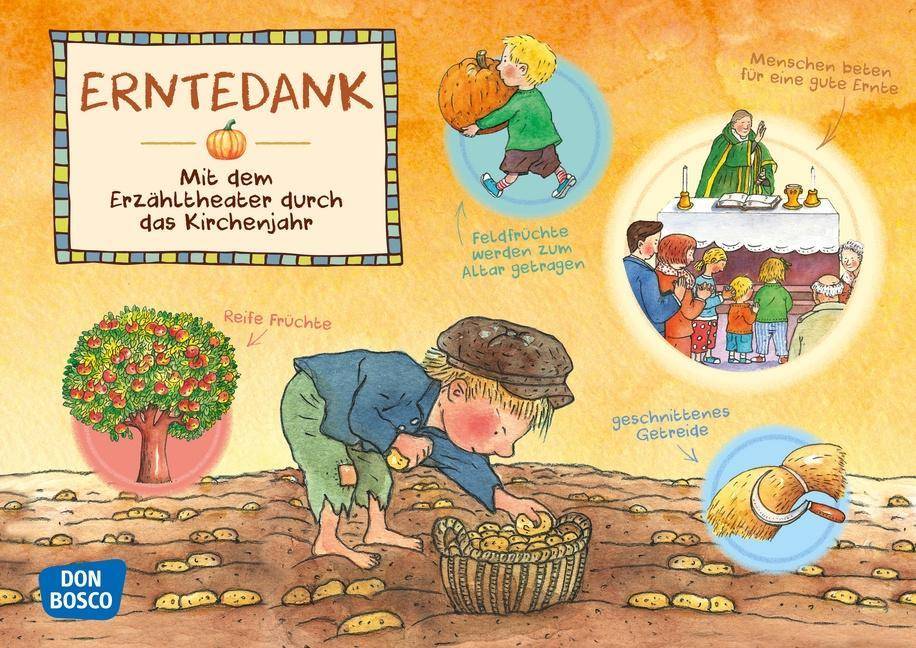Erntedank Entdecken. Erzählen. Begreifen. Kamishibai Bildkartenset