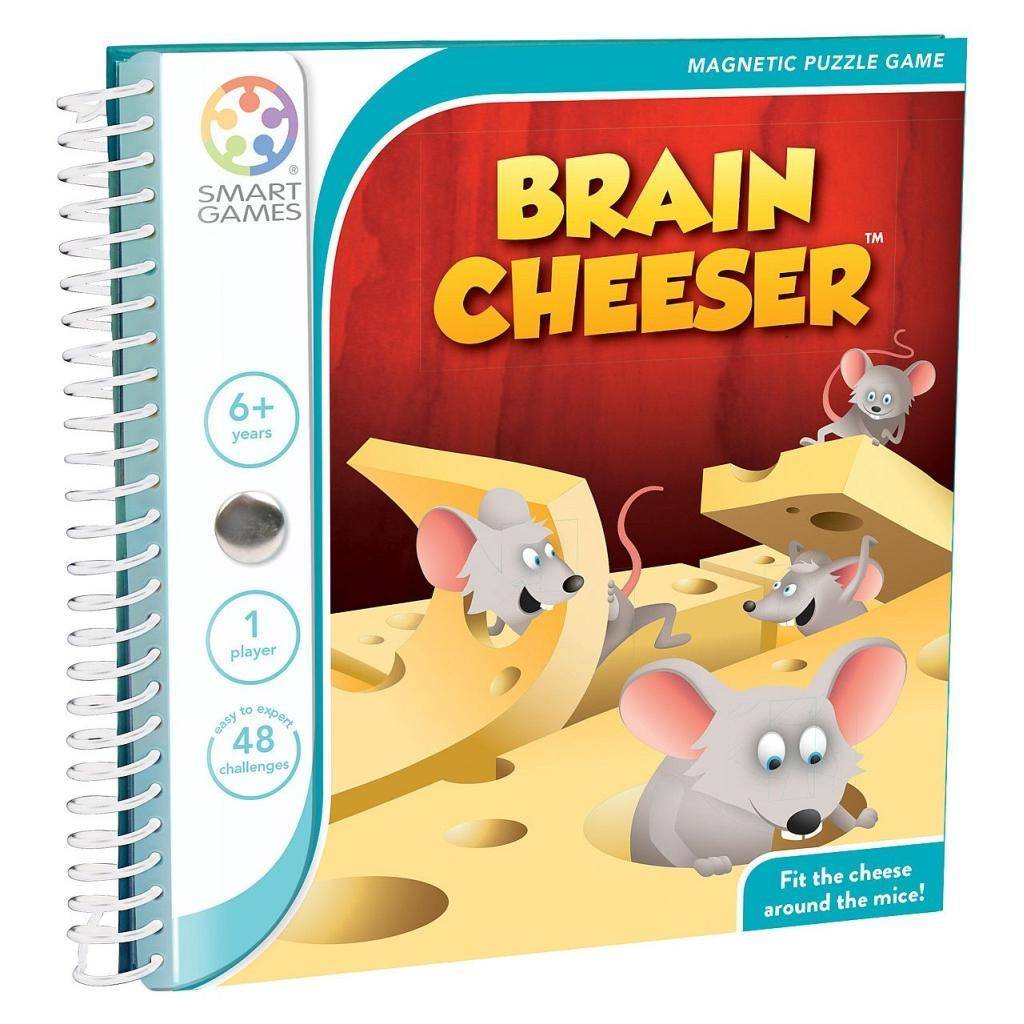 Brain Cheeser Magnetisches Reisespiel für 1 Spieler, Smart Games