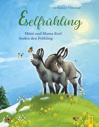 Eselfrühling Mimi und Mama Esel finden den Frühling
