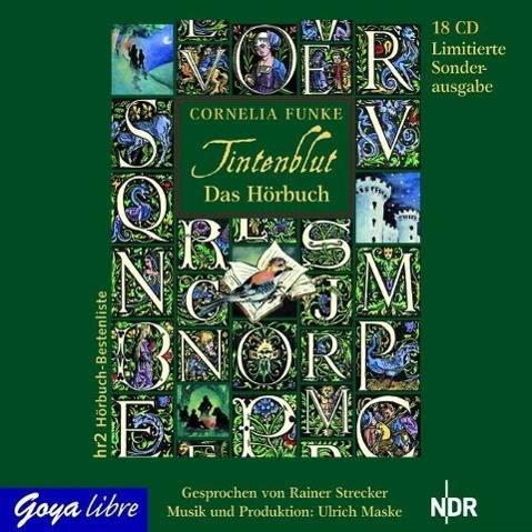 Tintenblut Sprecher: Rainer Strecker, Mit Musik von Ulrich Maske, Sonderausgabe, 18 CDs in Box, Goya libre
