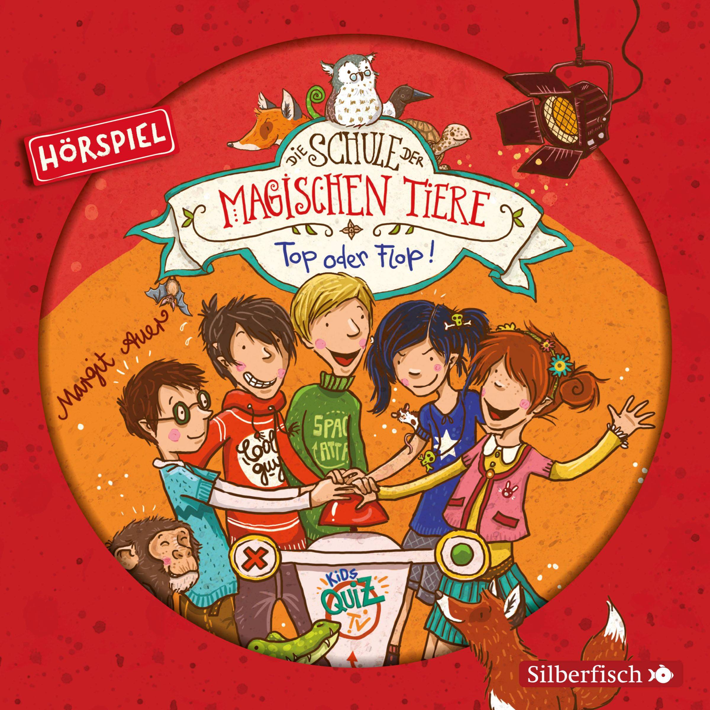 Die Schule der magischen Tiere - Top oder Flop! Das Hörspiel, 1 Audio-CD 1 CD, Hörspiel. CD Standard Audio Format