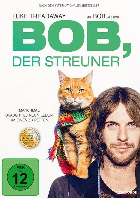 Bob, der Streuner Empfohlen von der Filmbewertungsstelle Wiesbaden (FBW): Prädikat besonders wertvoll. USA