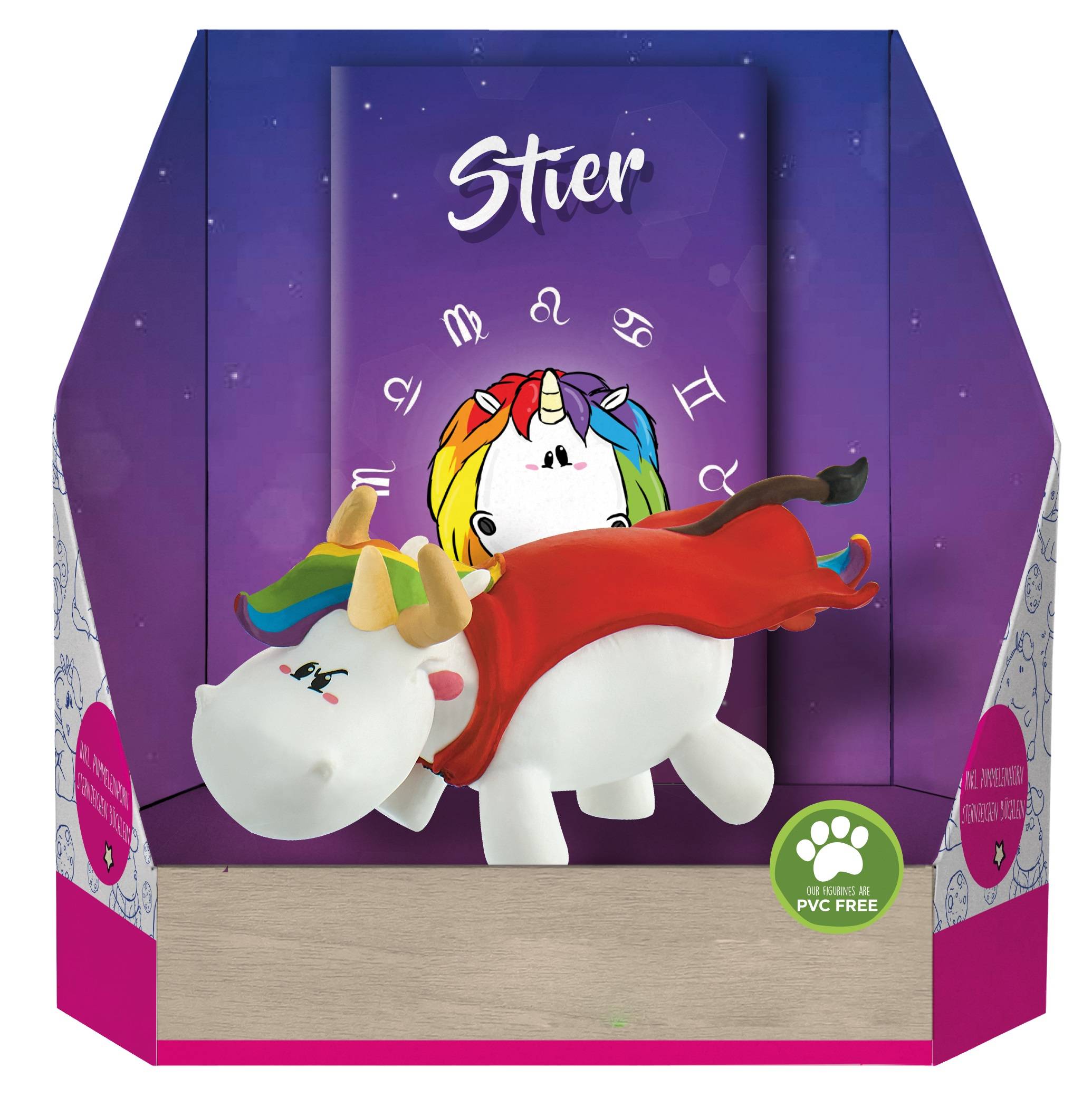Pummeleinhorn Sammelfigur  Sternzeichen Stier Sammelfigur
